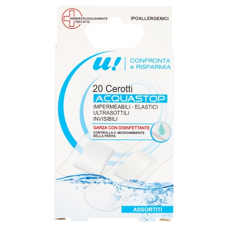 20 Cerotti Acquastop Assortiti U! Confronta e Risparmia